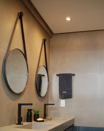 Bathroom tiles modern grey 60x120| Milan Cemento