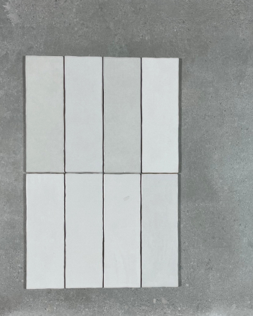 Retro Fliesen Arte Weiß 6,5x20 cm | Musterservice