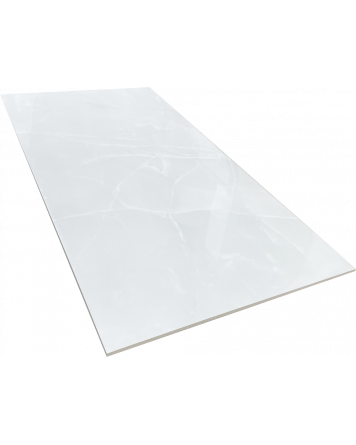 Hochwertige Onix White Fliesen 59x119cm - Poliert | Perfekt für Boden und Wandgestaltung