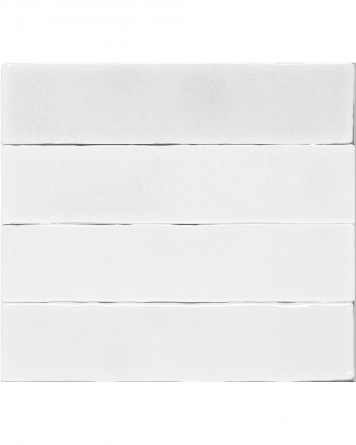 Beautiful Pastel Craquelé Wall Tiles 7.5x30 cm Vitral Bianco| Tiles Online Shop