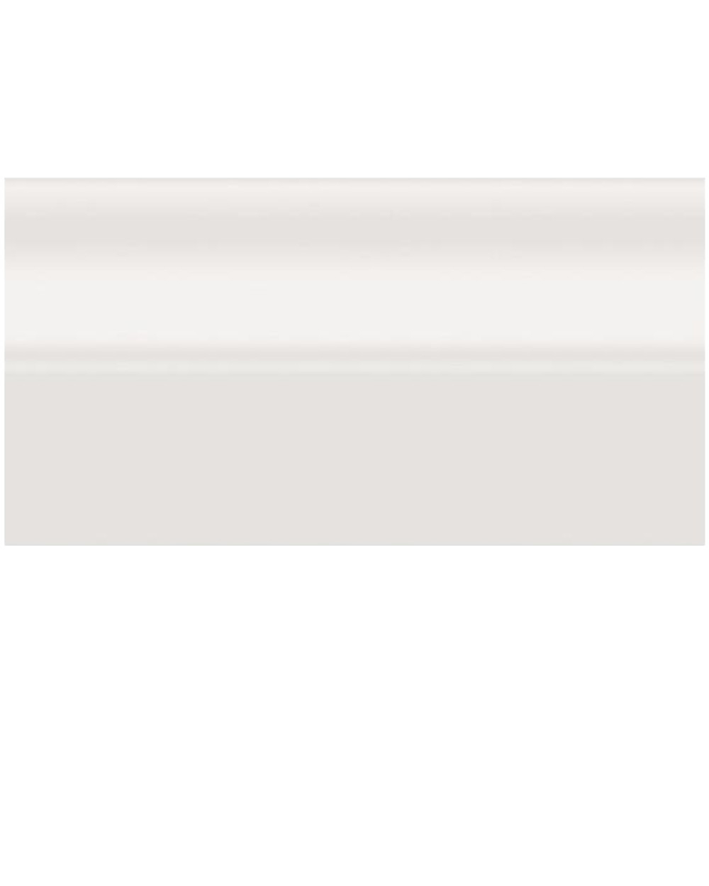 Sockelfliese Weiß Zocalo Blanco Mate 15,8x30 cm