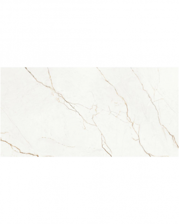 Marble look tiles with golden brown veins | Quantum Polished 60x120 cm