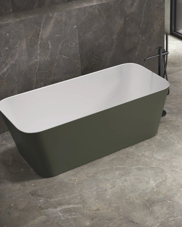 Augustus Grey Natural Fliese 60x120 cm, matt im Marmorlook