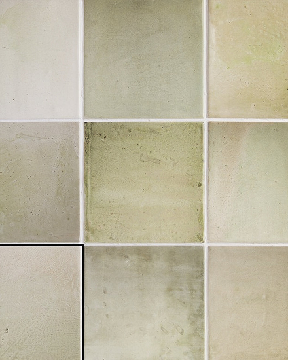 Small wall tiles bathroom | kitchen tiles square | Sintra Sand 12.4x12.4 cm