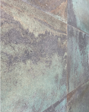 Aquamarin Tiles in Rust-look tiles matt in loft style 60x120 cm | REEF OCHER 60X120 | Sample shipping