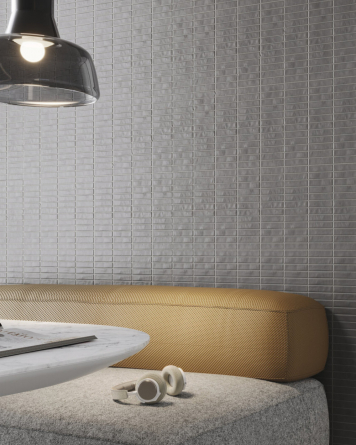 Wall tile sticks grey matt 10x30 cm | Sample Shipping
