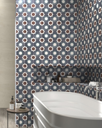 Floor tiles 15x15 cm Oriental pattern | Flo Karen