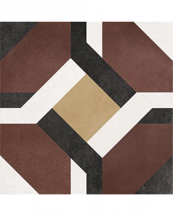 Floor tiles 15x15 cm square motif| Flo Morgan