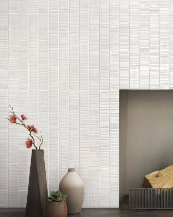 Designer tiles special item white brick design 4.5x23 cm | 2nd choice tiles