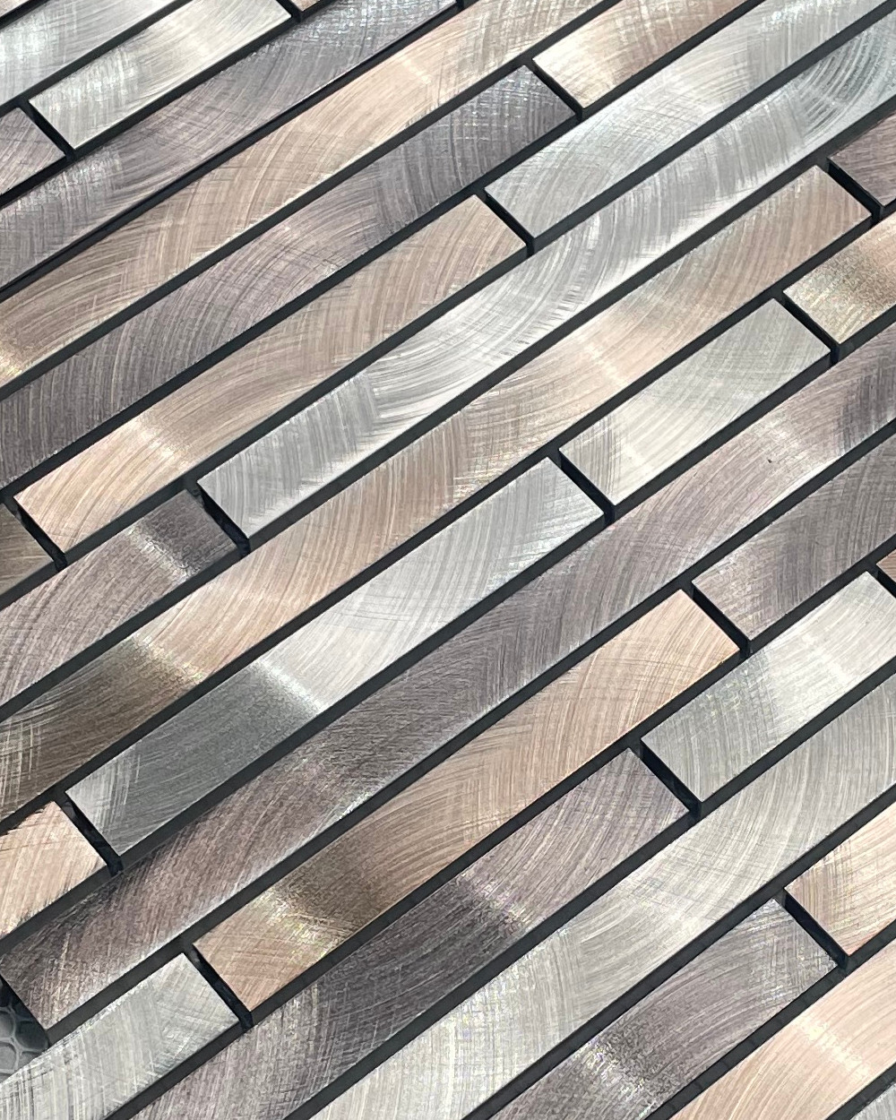 1,365 m² Restposten | Aluminiummosaik 30x30 cm LC38