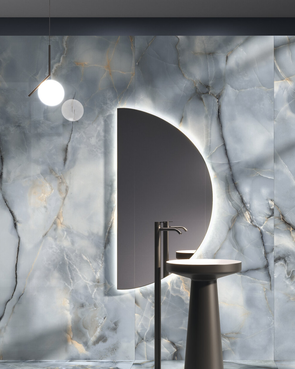 120x280 Poliert Onice Sky | Onix Marmor Design