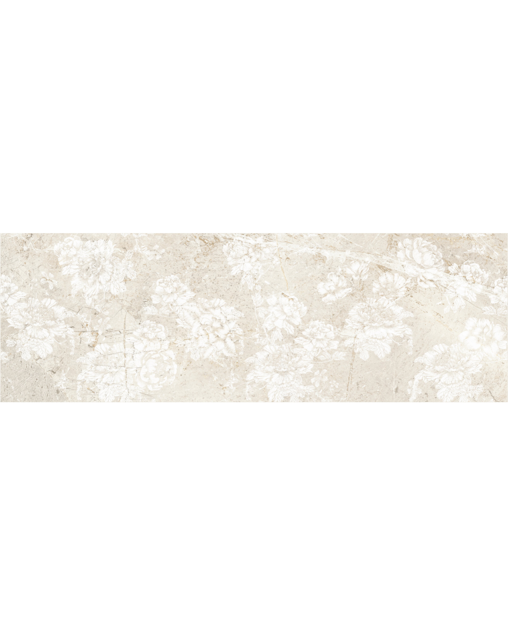 Dekor Augustus LACER MIX Cream RECT 30X90