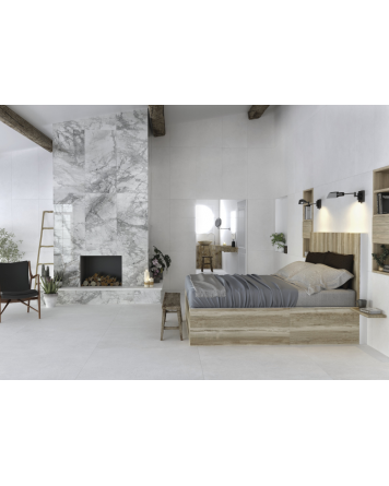 Fliesen in Betonoptik anpoliert 60x120 cm Taupe | Wabi Taupe Lappato