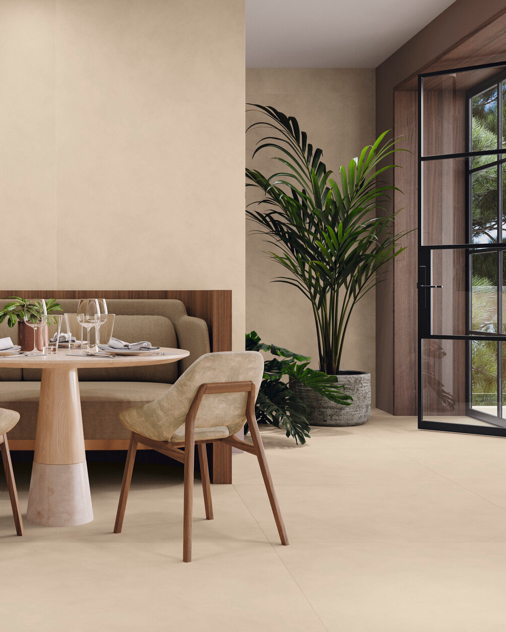 XXL Fliesen 120x280 Verse Creme | XXL Fliesen günstig online kaufen