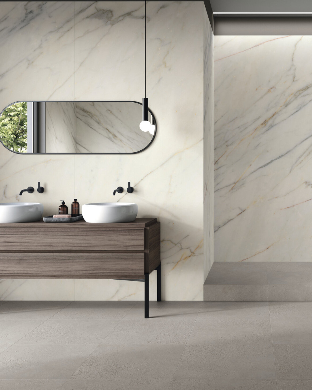 XXL tiles 120x280 Calacatta Soft