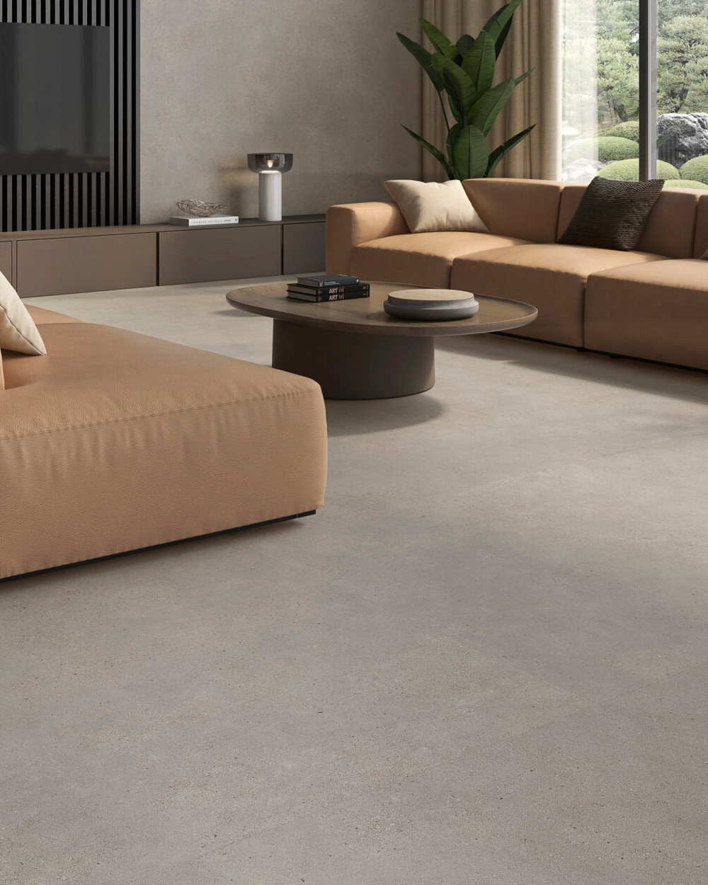 XXL tiles 120x280 Matt Brighton Mud | Large-format tiles