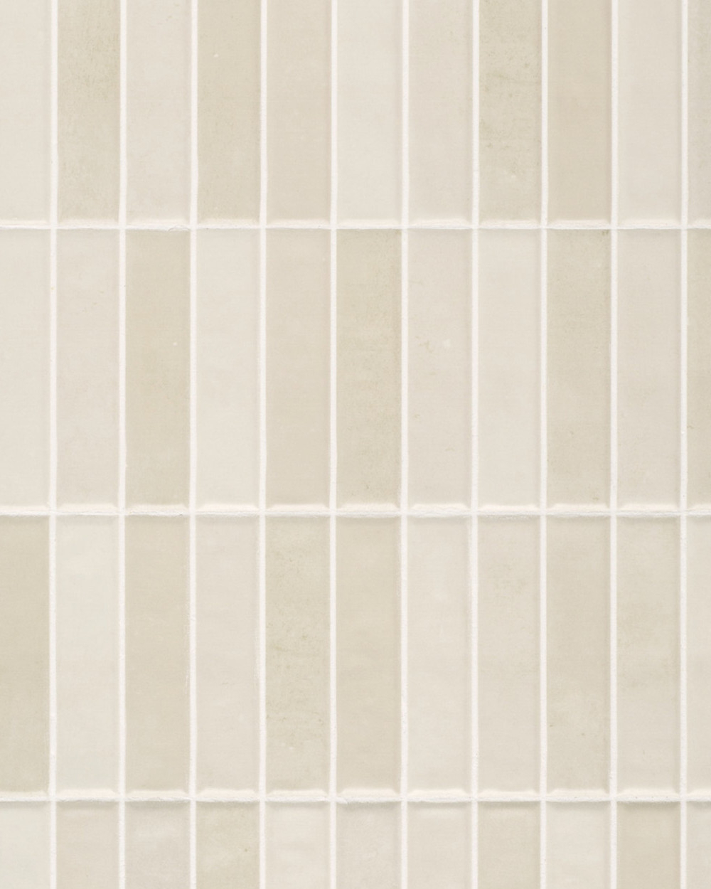 Wall tile sticks cream matt 10x30 cm | Sample Shipping