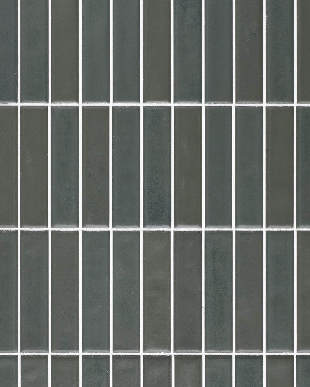 Wall tile sticks green matt 10x30 cm | Sample Shipping