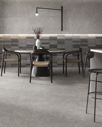 Top Modern: Tiles in terrazzo look 90x90 cm | Ama Avorio | SAMPLE SHIPPING