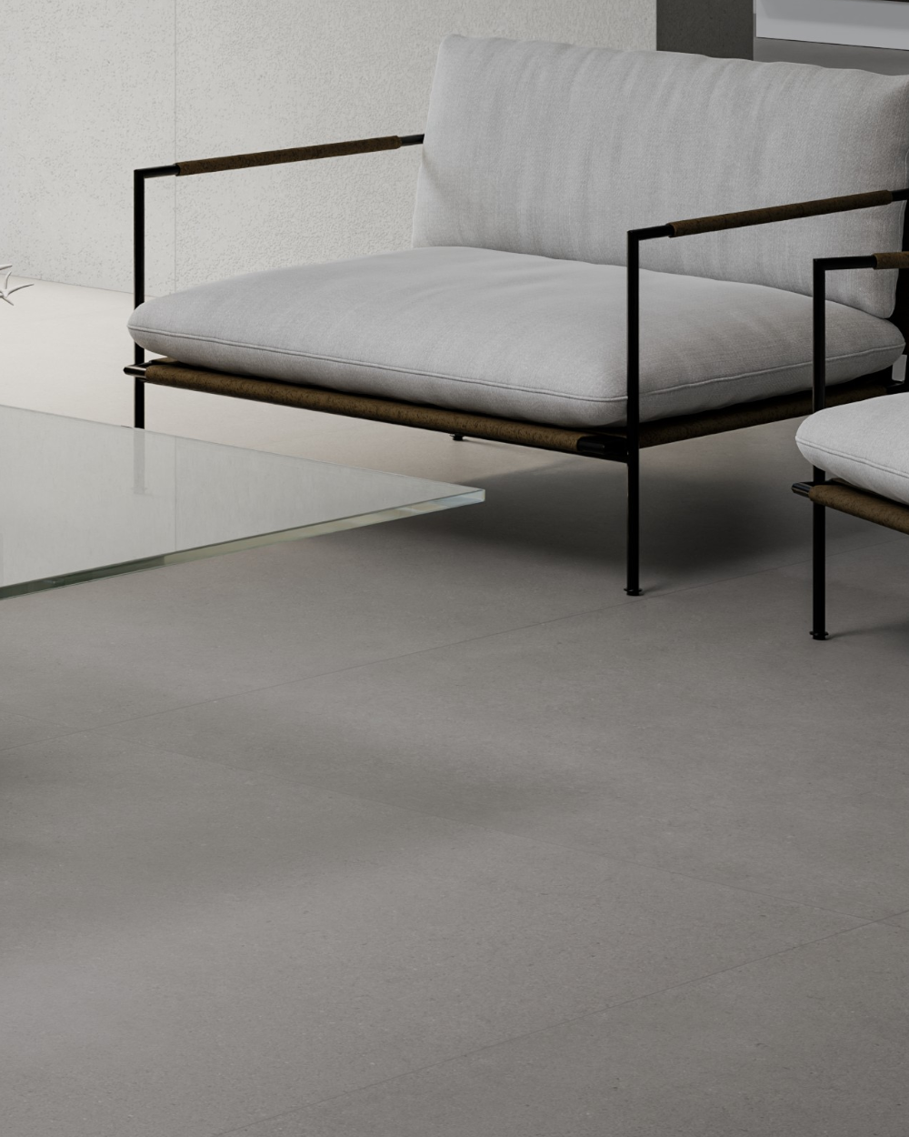 XXL tiles 120x280 cm Matt stone look | Eren Grey