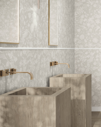 Bordüre Weiß Moldura Bellagio Bianco Mate 2x60 cm