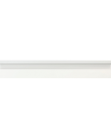 White Zocalo Bianco Mate 10x60 cm