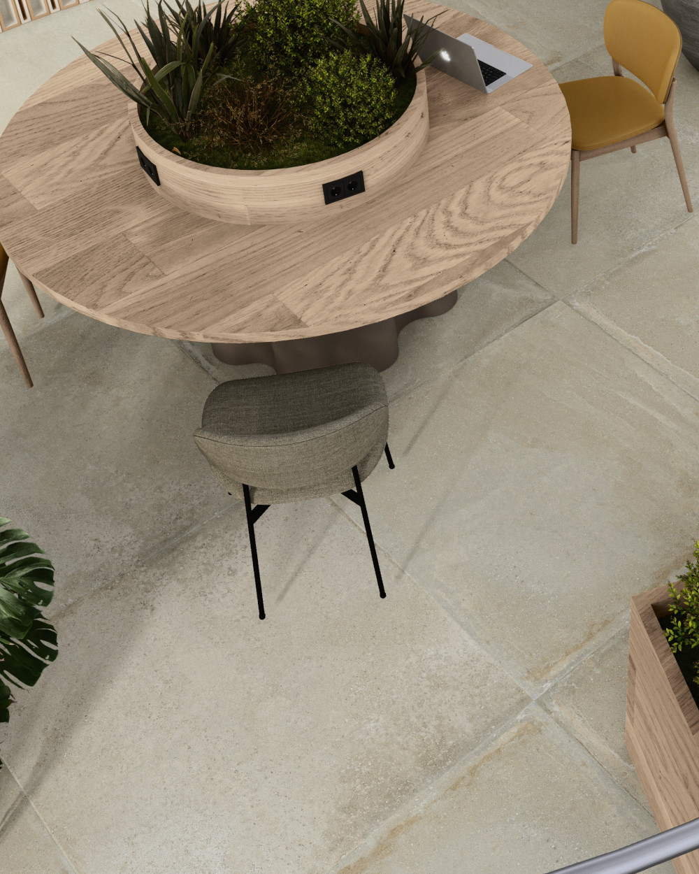 Special offer floor tiles 120x120 | Casale Ecru Rect.