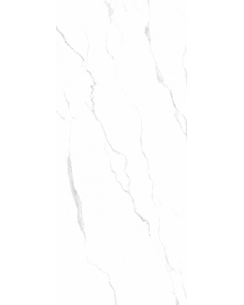 XXL tiles 120x280 satin finish marble look | Naori White