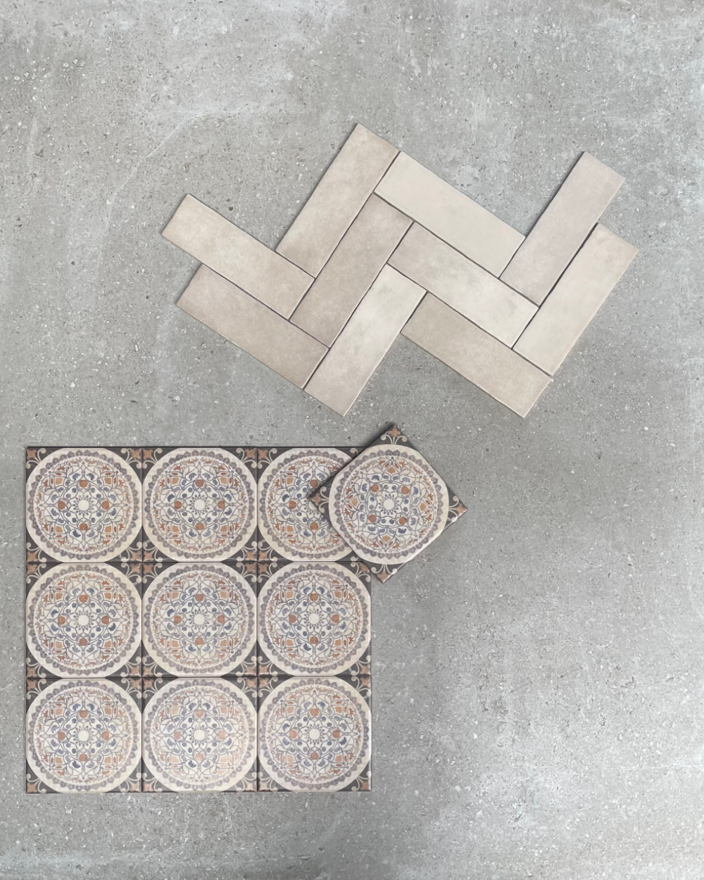 copy of Vintage Tiles Black 15x15 cm | Village Monte Black