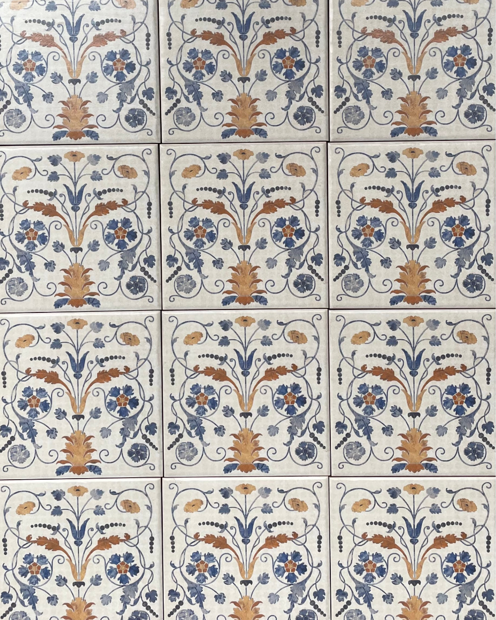 copy of Vintage Tiles Black 15x15 cm | Village Monte Black