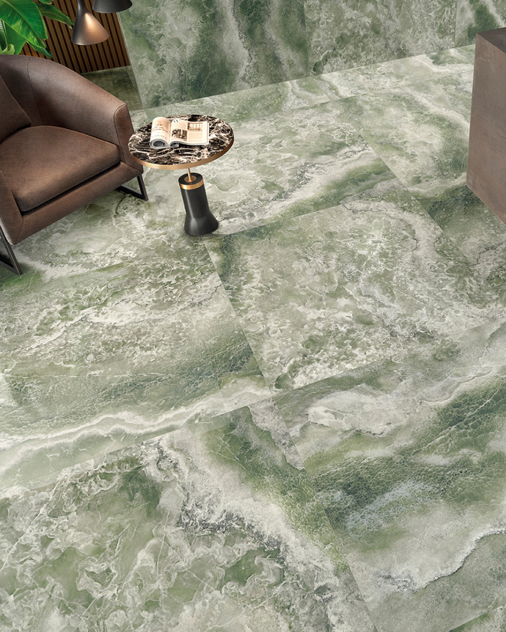 Exklusive Onyx Fliesen 120x120 Weiß | Glitter Grün Emerald – Luxus für Wand & Boden