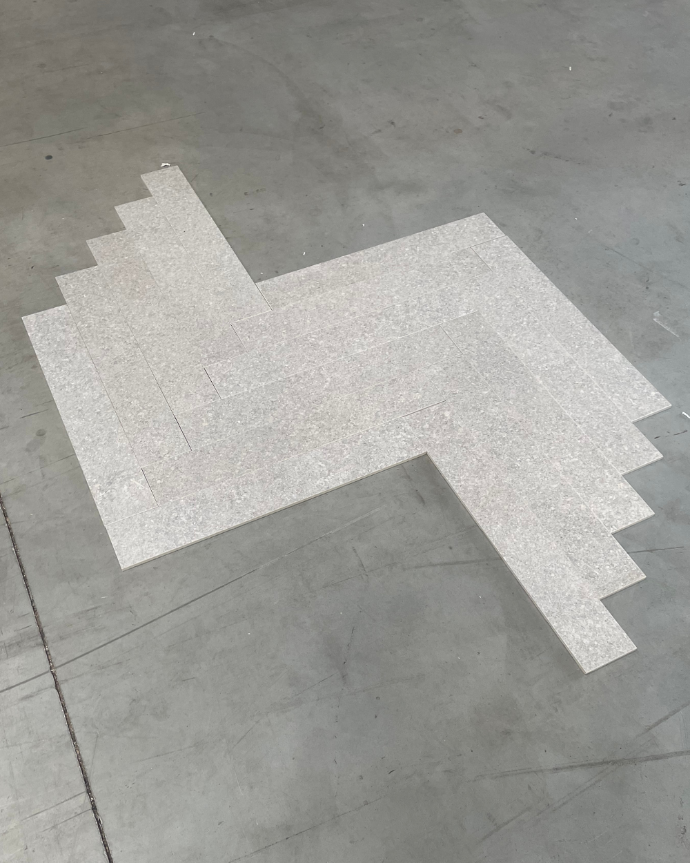 34,92 m² Restposten Granitoptik 9,7 x 60 cm Bodenfliesen