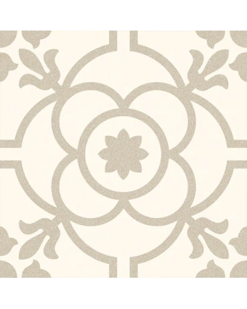 Sommersson Bone – Vintage-Fliese in Beige, 20x20 cm
