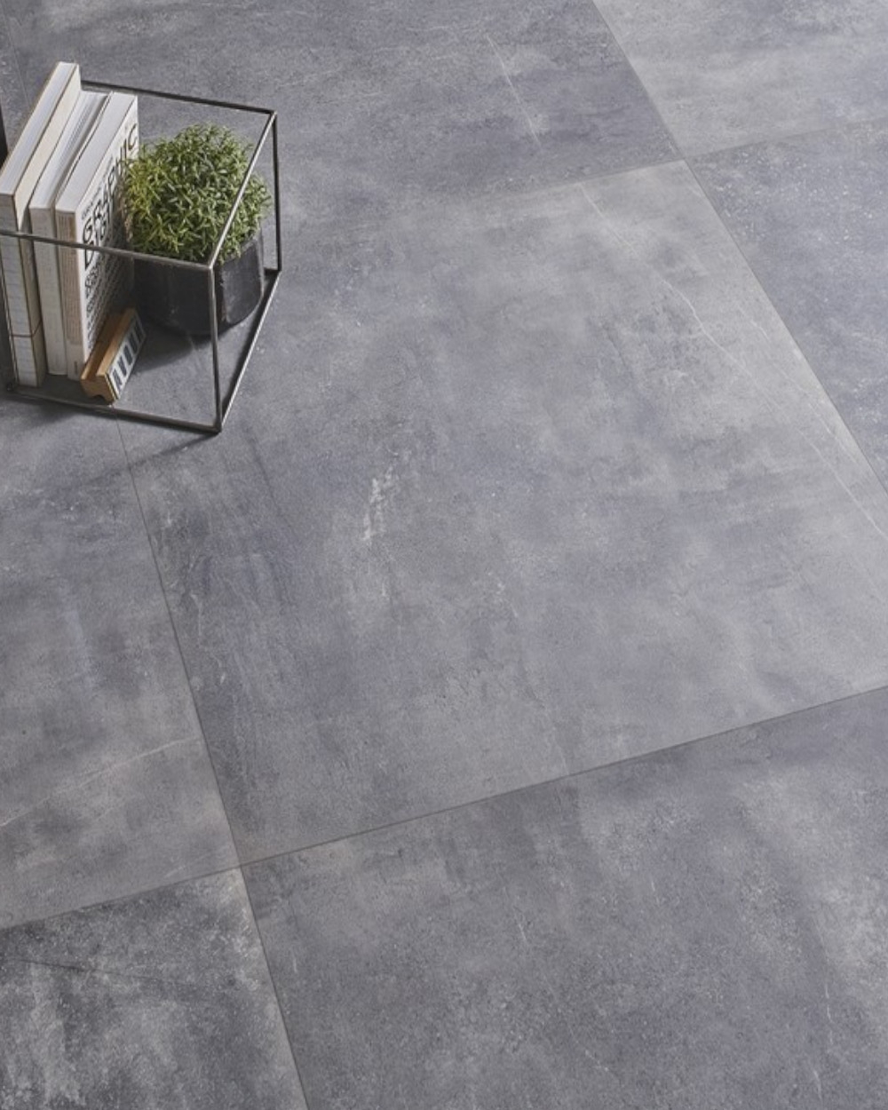 5,4 m² Restposten | Morestone Dark 60x60 Bodenfliesen