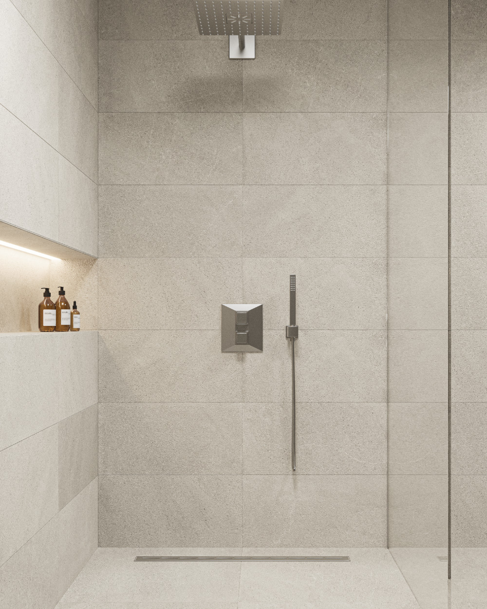 Stone-effect tiles Pearl 30x60 cm | Burlington Pearl | Sample shipping