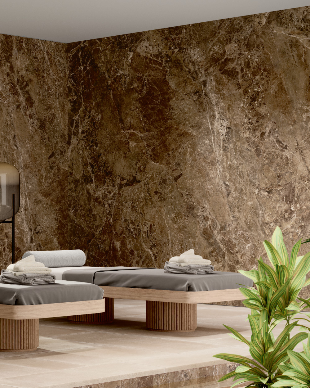 Emperador tiles, 3D Honed, 120x280 |  Buy online