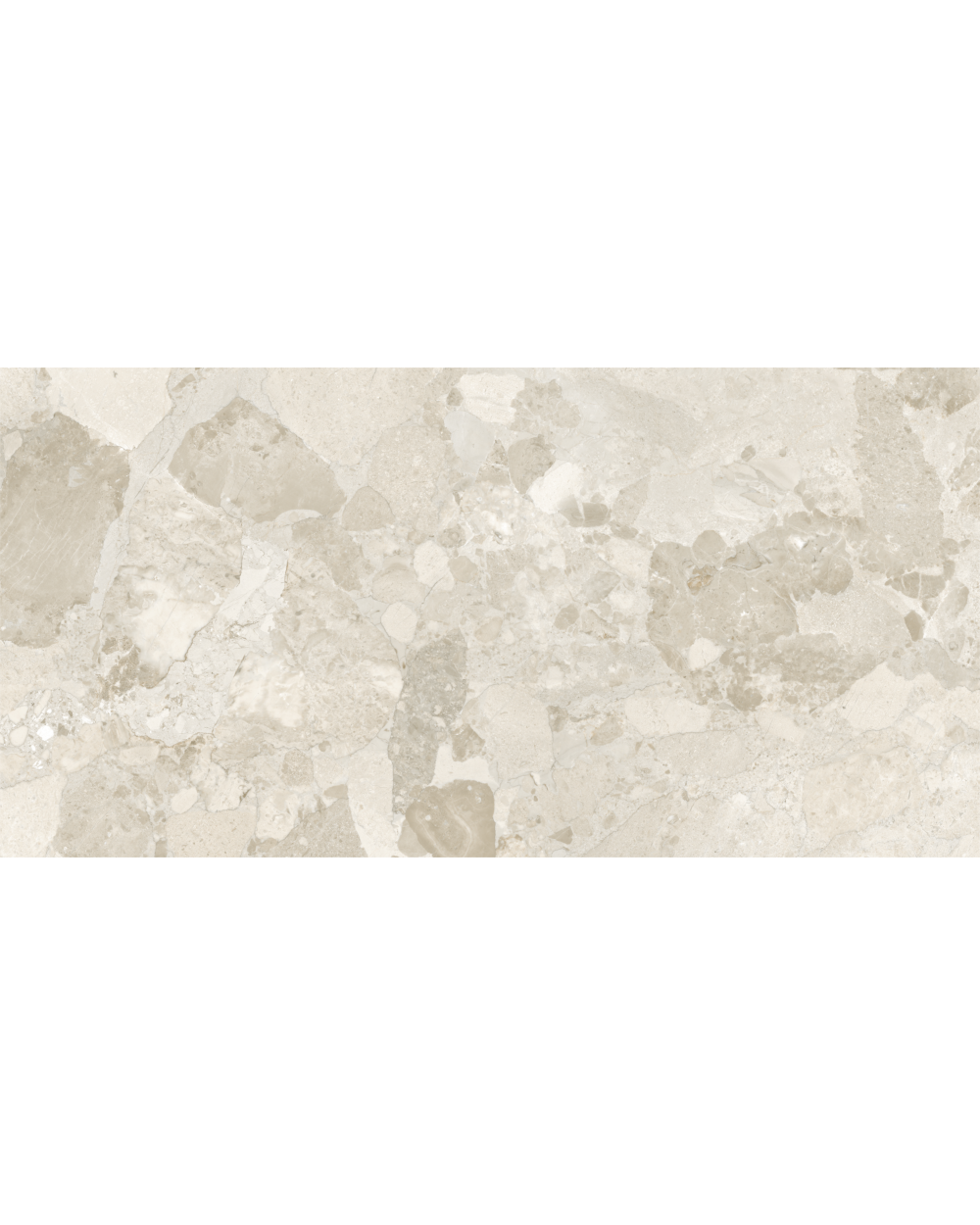 Jetzt Terrazzo-Fliesen 60x120 online kaufen Creme | Dozza Stone Cream, sofort lieferbar