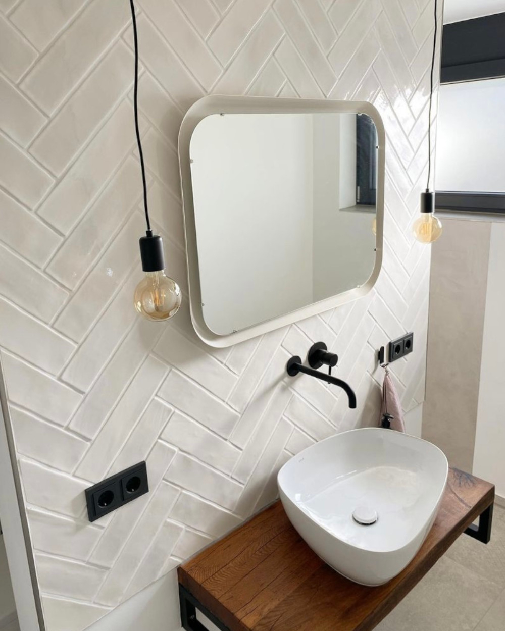 Beautiful Pastel Craquelé Wall Tiles 7.5x30 cm Vitral Taupe | Tiles Online Shop