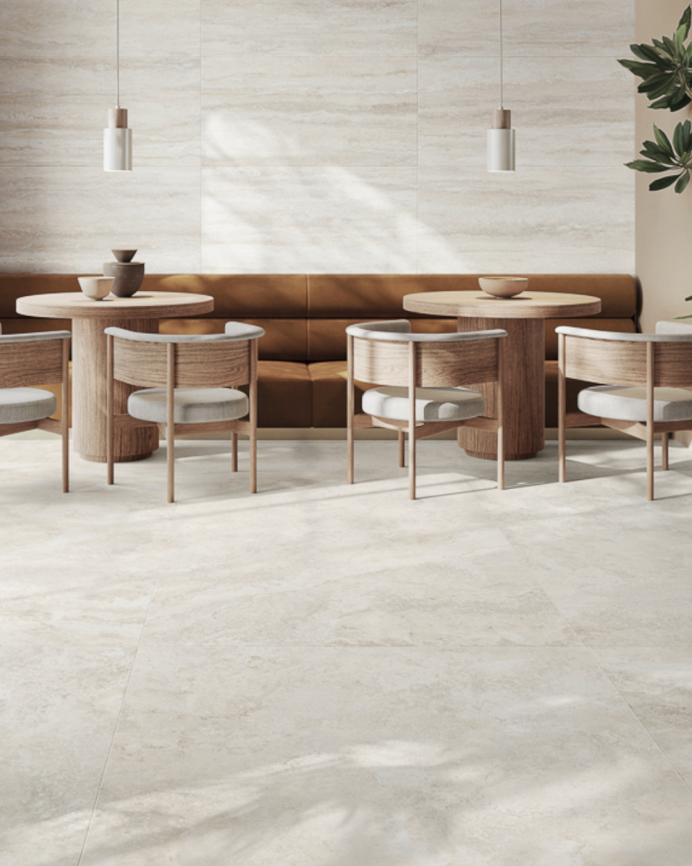 8,64 m² Restposten Tibur Bianco Naturale 120x120cm