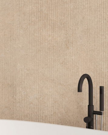 Modern Stone Look Tile Beige Avensis 60x120 cm