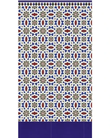 Orientalische Wandfliese Alhambra 14x28