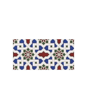 Orientalische Wandfliese Alhambra 14x28