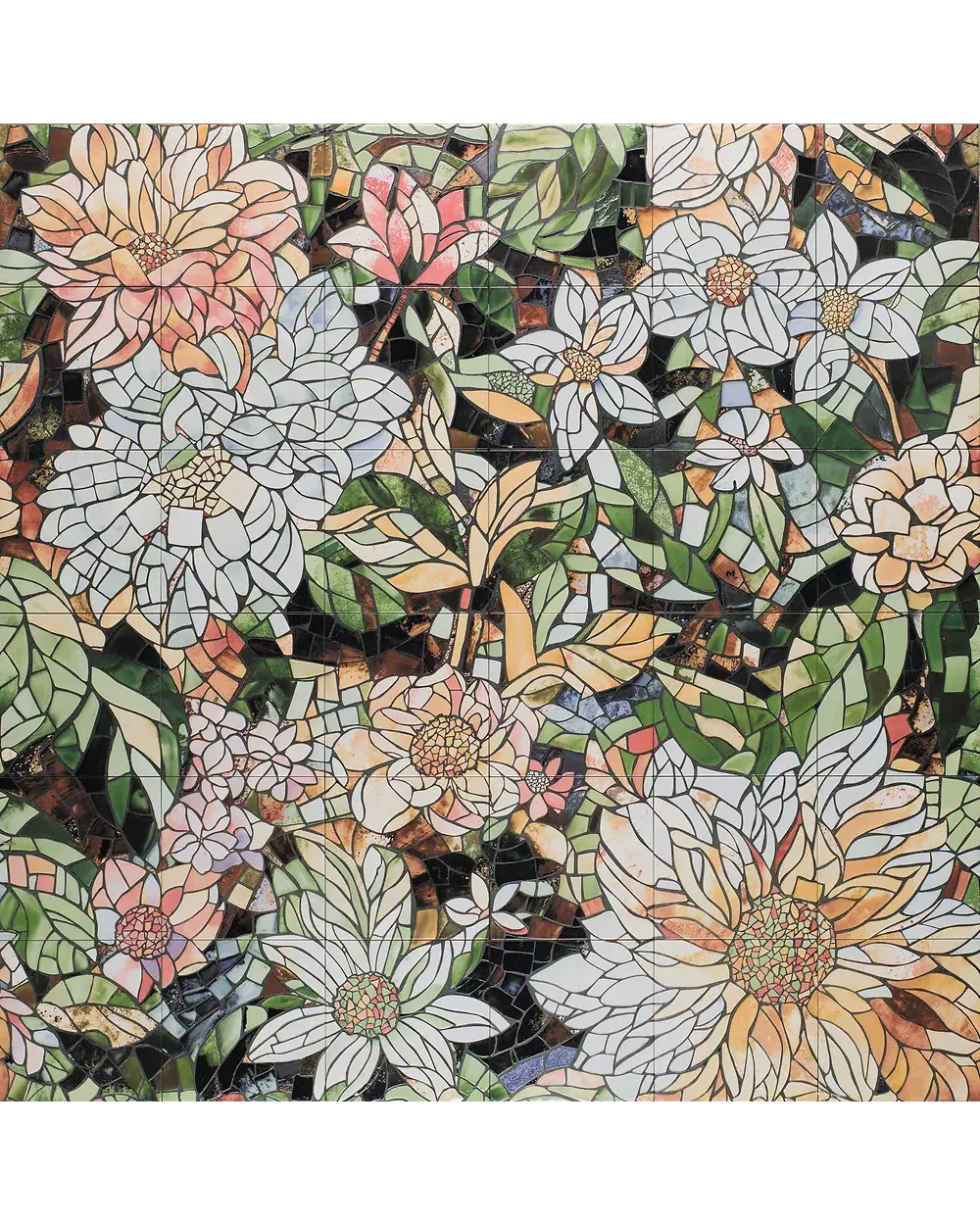 BILD Blumendekor MURAL SINFONIA 36 x (20x20)