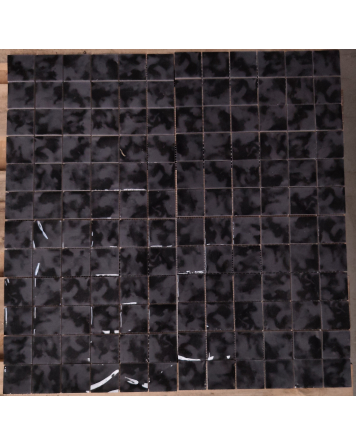 0,49m² remaining Stock Mosaik Nero Pece 28,6x28,6 cm