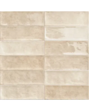 Cinque Terre Cream – beige Vintage-Wandfliese 10x30