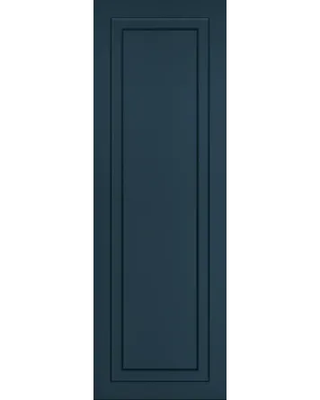 Boiserie Wandfliese Plinth – Blau Matt 30x90 cm