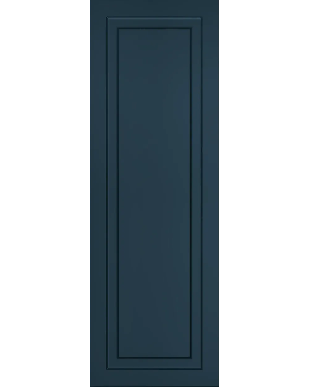 Boiserie Wandfliese Plinth – Blau Matt 30x90 cm