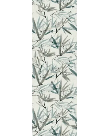 Graue Dekorfliese Wand matt 30x90 cm, Blois Boiserie