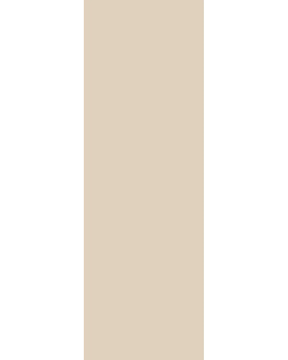 Beige Wandfliese matt 30x90 cm, Boiserie ALL Serie