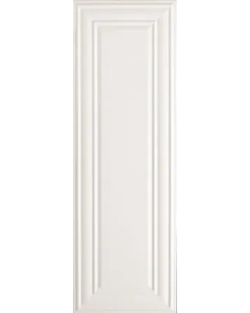Weiße Wandfliese matt 30x90 cm, Kollektion Boiserie